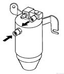 ДЕХИДРАТОР КЛИМАТИК PEUGEOT PARTNER COMBISPACE (1996-) 1.1 - NRF