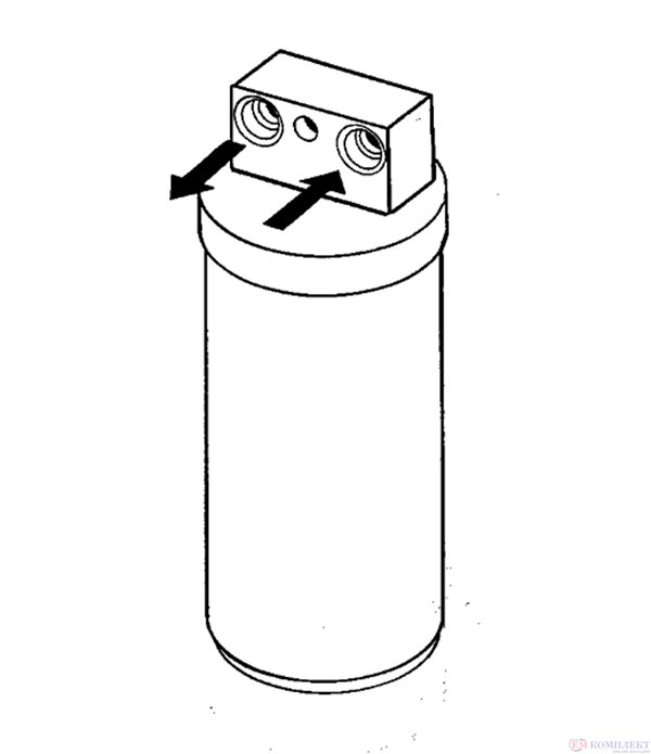 ДЕХИДРАТОР КЛИМАТИК OPEL VECTRA B COMBI (1996-) 2.2 DTI 16V - NRF