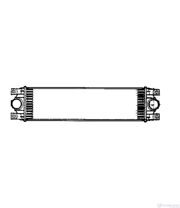 РАДИАТОР ИНТЕРКУЛЕР RENAULT MASTER II (1998-) 2.2 dCI 90 - NRF