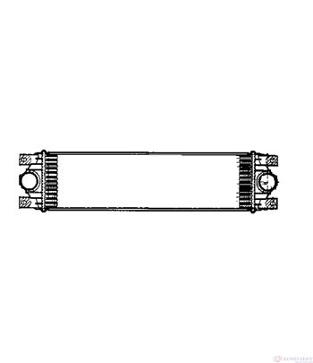 РАДИАТОР ИНТЕРКУЛЕР VAUXHALL MOVANO MK I (1998-) 2.5 CDTI - NRF