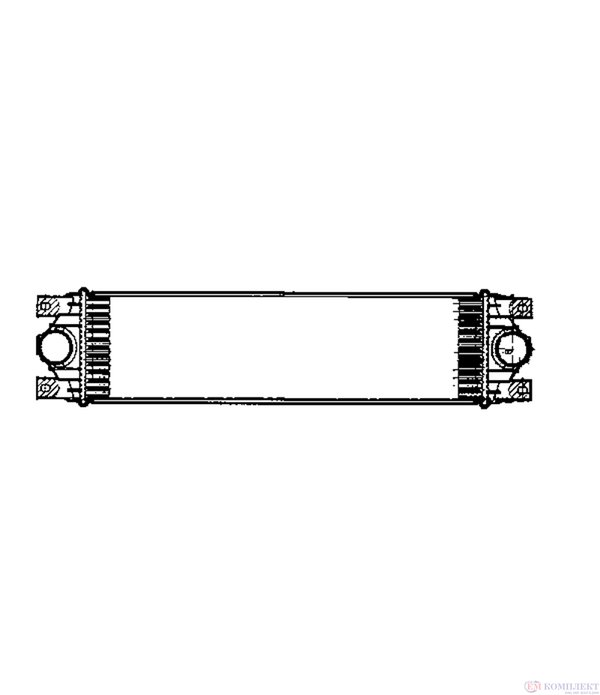 РАДИАТОР ИНТЕРКУЛЕР NISSAN INTERSTAR (2002-) dCi 120 - NRF