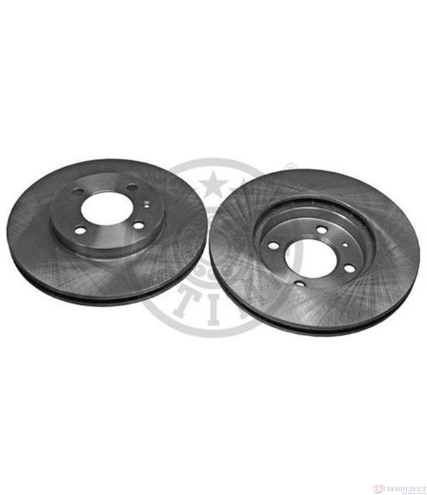 ДИСК СПИРАЧЕН ПРЕДЕН ВЕНТИЛИРАН VOLKSWAGEN JETTA II (1984-) 1.8 16V - OPTIMAL