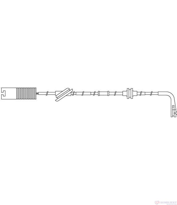 ДАТЧИК НАКЛАДКИ ПРЕДНИ MG MG ZT (2001-) 2.0 CDTi - FERODO