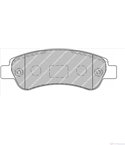 НАКЛАДКИ ЗАДНИ ДИСКОВИ CITROEN JUMPER (2006-) 2.2 HDi 100 - FERODO