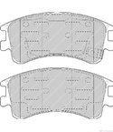 НАКЛАДКИ ПРЕДНИ ДИСКОВИ MAZDA 6 STATION WAGON (2002-) 1.8 - FERODO