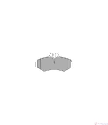 НАКЛАДКИ ЗАДНИ ДИСКОВИ MERCEDES-BENZ G CLASS W463 (1989-) G 270 CDI - SIMER