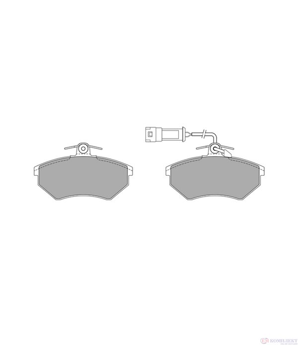 НАКЛАДКИ ЗАДНИ БАРАБАННИ DAIHATSU TERIOS (1997-) 1.3 - SIMER