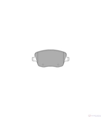 НАКЛАДКИ ПРЕДНИ ДИСКОВИ SEAT CORDOBA (2002-) 1.9 SDI - SIMER