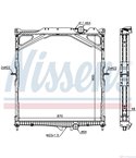 РАДИАТОР ВОДЕН VOLVO FH 16 (1993-) FH 16/540, FH 16/550 - NISSENS