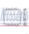 РАДИАТОР ВОДЕН MERCEDES LK/LN2 (1984-) 709 K - NISSENS