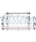 РАДИАТОР ВОДЕН CITROEN C-CROSSER (2007-) 2.2 HDi - NISSENS