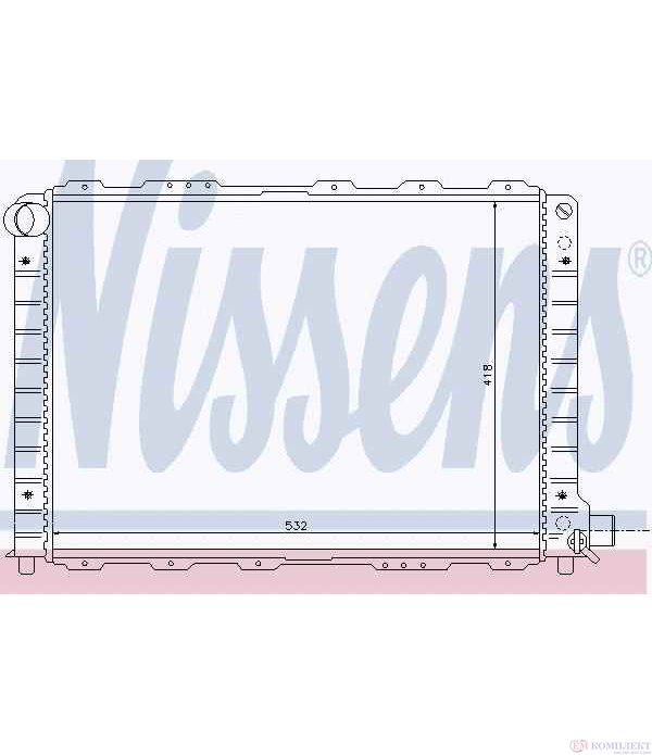 РАДИАТОР ВОДЕН LANCIA KAPPA COUPE (1996-) 2.0 20V - NISSENS