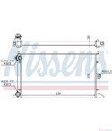 РАДИАТОР ВОДЕН VOLKSWAGEN SHARAN (1995-) 1.9 TDI 4motion - NISSENS