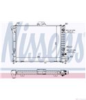 РАДИАТОР ВОДЕН SAAB 9000 HATCHBACK (1984-) 2.3 16V Turbo - NISSENS