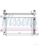 РАДИАТОР ВОДЕН AUDI A6 (2004-) 2.4 quattro - NISSENS