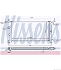 РАДИАТОР ВОДЕН VAUXHALL CORSA MK II (1993-) 1.2 i - NISSENS