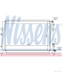 РАДИАТОР ВОДЕН VOLKSWAGEN GOLF VI (2008-) 1.4 TSI - NISSENS