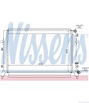 РАДИАТОР ВОДЕН VOLKSWAGEN PASSAT VARIANT (2005-) 1.4 TSI - NISSENS