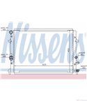 РАДИАТОР ВОДЕН SEAT LEON (2005-) 1.2 TSI - NISSENS
