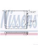 РАДИАТОР ВОДЕН VOLVO 940 (1990-) 2.4 TD Intercooler - NISSENS