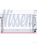 РАДИАТОР ВОДЕН PEUGEOT 405 I (1987-) 1.9 D - NISSENS