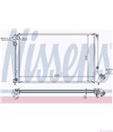 РАДИАТОР ВОДЕН PEUGEOT 406 BREAK (1996-) 1.9 D - NISSENS