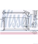 РАДИАТОР ВОДЕН CITROEN ZX (1991-) 1.9 TD - NISSENS