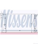 РАДИАТОР ВОДЕН VOLKSWAGEN GOLF I (1974-) 1.6 GTI - NISSENS