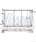 РАДИАТОР ВОДЕН SUBARU LEGACY II (1994-) 2.5 i 4WD - NISSENS
