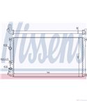 РАДИАТОР ВОДЕН OPEL ARENA (1998-) 1.9 D - NISSENS