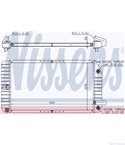 РАДИАТОР ВОДЕН CHEVROLET ALERO (1999-) 3.4 V6 - NISSENS