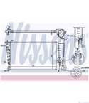 РАДИАТОР ВОДЕН CITROEN ZX (1991-) 1.8 - NISSENS