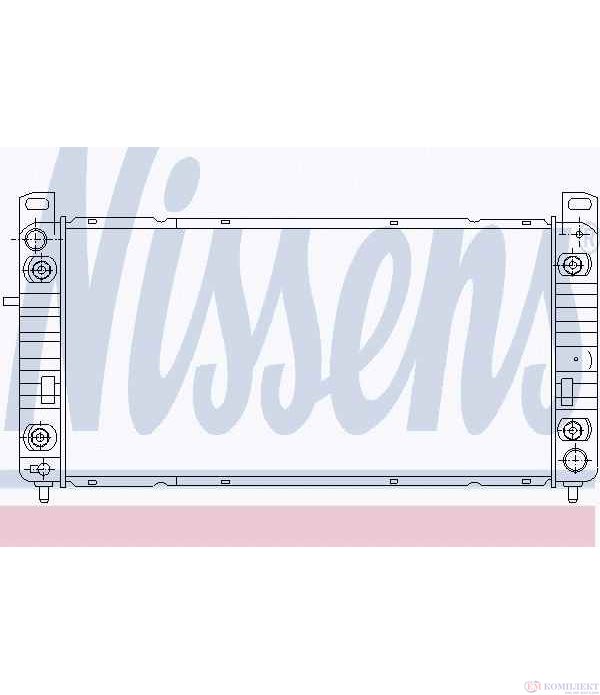 РАДИАТОР ВОДЕН HUMMER H2 SUT (2004-) 6.0 - NISSENS