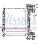 РАДИАТОР ВОДЕН MERCEDES V CLASS 6382 (1996-) V 200 - NISSENS