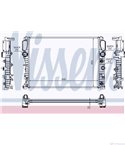 РАДИАТОР ВОДЕН MERCEDES E CLASS T-MODEL S211 (2003-) E 230 T - NISSENS