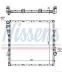 РАДИАТОР ВОДЕН BMW X5 E53 (2000-) 3.0 i - NISSENS
