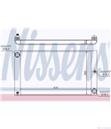 РАДИАТОР ВОДЕН BMW 6 SERIES E64 CABRIOLET (2004-) 635d - NISSENS