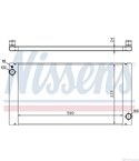 РАДИАТОР ВОДЕН MINI ONE D R56 (2006-) 1.6 - NISSENS
