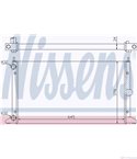 РАДИАТОР ВОДЕН FORD GALAXY (1995-) 2.0 i - NISSENS