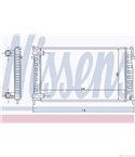 РАДИАТОР ВОДЕН CITROEN XM BREAK (1994-) 2.1 TD 12V - NISSENS
