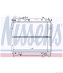 РАДИАТОР ВОДЕН SUZUKI VITARA (1988-) 2.0 TD Intercooler - NISSENS