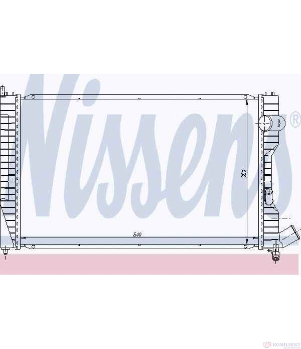 РАДИАТОР ВОДЕН PEUGEOT 605 (1989-) 2.0 Turbo - NISSENS