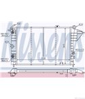 РАДИАТОР ВОДЕН VAUXHALL CAVALIER MK III (1988-) 2.0 SRi 16V - NISSENS