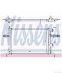РАДИАТОР ВОДЕН OPEL ASTRA G COMBI (1998-) 1.4 - NISSENS
