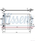 РАДИАТОР ВОДЕН OPEL ASTRA H GTC (2005-) 1.6 - NISSENS