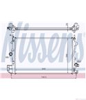 РАДИАТОР ВОДЕН VAUXHALL VECTRA MK II (2003-) 1.9 CDTI - NISSENS