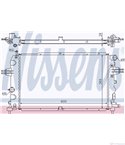 РАДИАТОР ВОДЕН VAUXHALL ASTRA MK V (2004-) 2.0 Turbo - NISSENS