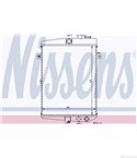 РАДИАТОР ВОДЕН VOLKSWAGEN PASSAT (1973-) 1.3 - NISSENS