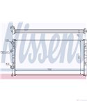 РАДИАТОР ВОДЕН VOLKSWAGEN PASSAT (1988-) 2.0 16V - NASHUA