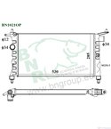 РАДИАТОР ВОДЕН VAUXHALL CORSA MK II (1993-) 1.4 i - BNR
